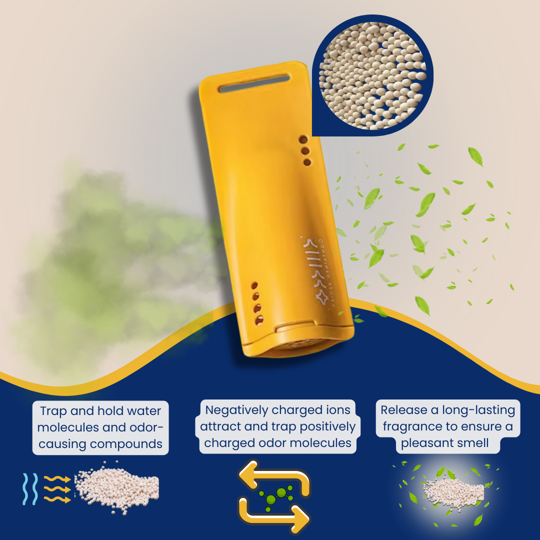 Zeoliten Sticks: Sports Gear Odor Eliminator