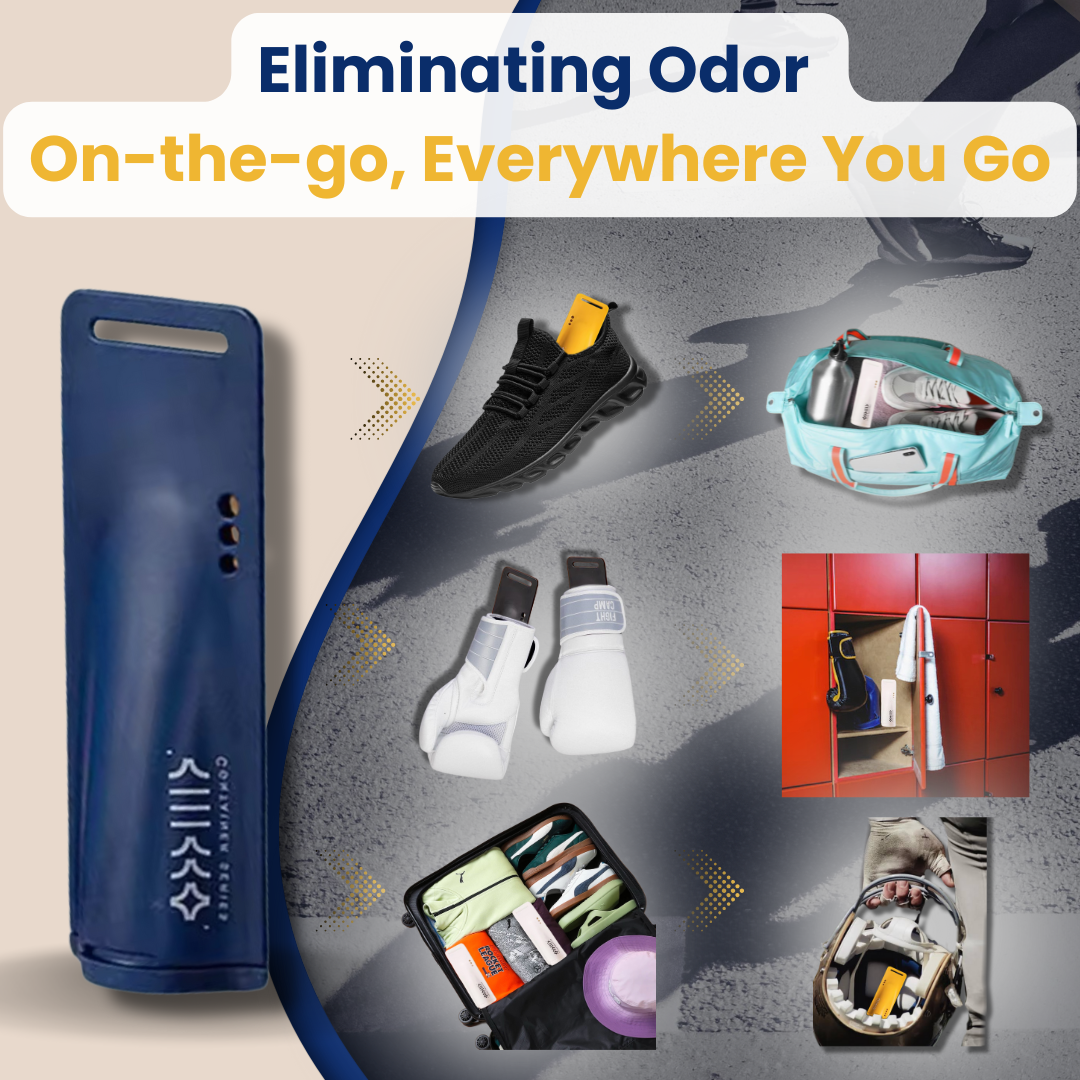 Zeoliten Sticks: Sports Gear Odor Eliminator